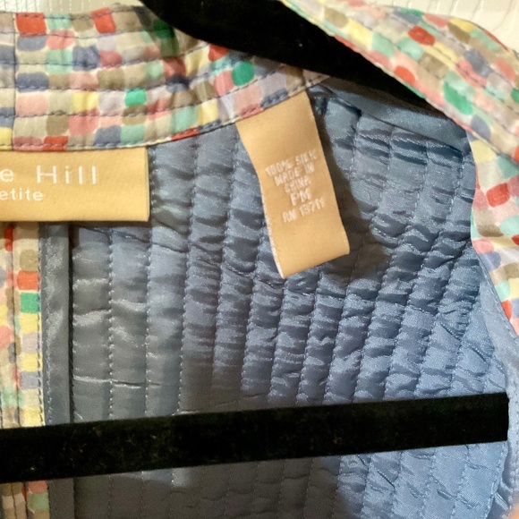 Katie Hill Blazeer 100 percent silk confetti design - Picture 5 of 8